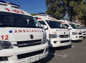 Правительство РА подарило Республике Арцах 10 машин скорой помощи