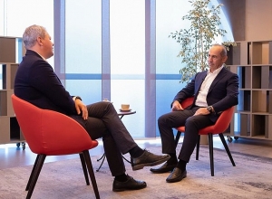 Роберт Кочарян дал интервью российской телекомпании РБК