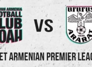 Ուղիղ․ «Նոա»-«Արարատ»․ ՀՀ ֆուտբոլի Պրեմիեր լիգայի 4-րդ տուրի բացման հանդիպում