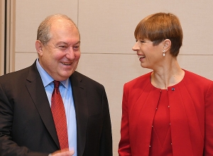 Президент Эстонии поздравила Армена Саркисяна