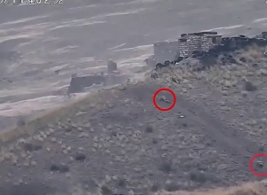 Նոր տեսանյութ հակառակորդի փախուստից