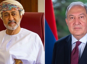 Президент Армен Саркисян направил письмо султану Омана в связи с развязанными Азербайджаном военными действиями