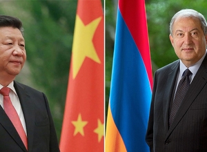 Армен Саркисян поздравил Си Цзиньпина