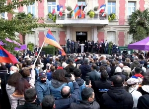 Ակցիա Ֆրանսիայում ի պաշտպանություն Արցախի.  ՈՒՂԻՂ