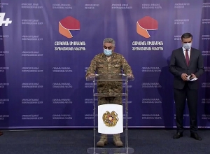 ՊՆ ներկայացուցիչ Արծրուն Հովհաննիսյանի և ՄԻՊ Արման Թաթոյանի ասուլիսը