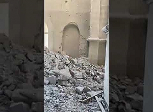 Եկեղեցին կրկնակի գերճշգրիտ հարվածից հետո. Արծրուն Հովհաննիսյանը տեսանյութ է հրապարակել