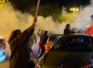 Armenians holding rally in Paris in support of Artsakh