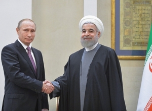 Hassan Rouhani and Vladimir Putin discuss situation in Nagorno Karabakh conflict zone