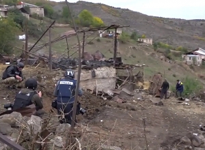 Баку продолжает обстреливать мирные населенные пункты Арцаха, игнорируя режим гуманитарного прекращения огня