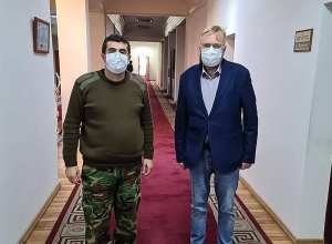 Араик Арутюнян встретился с депутатом Государственной Думы, членом фракции «Единая Россия» Виталием Милоновым