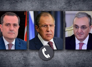 Лавров обсудил ситуацию в Нагорном Карабахе с Мнацаканяном и Байрамовым