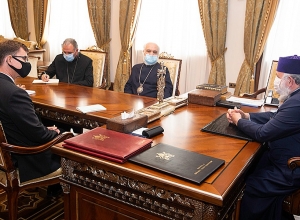 Католикос Всех Армян принял посла Королевства Нидерландов