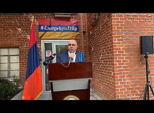 Press conference of Consul General of Armenia in Los Angeles, Ambassador Armen Bayburdyan