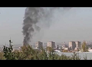 Հրդեհ Նոր Արեշ 2-րդ փողոցում գտնվող ավտոտեխսպասարկման կետում