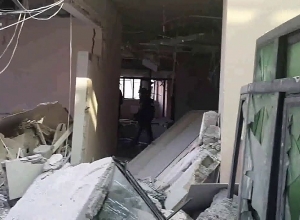 Подвергшийся обстрелу Степанакерт