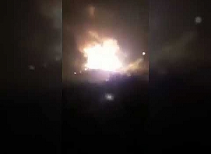 Уничтожение склада боеприпасов ВС Азербайджана