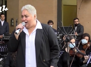 Շուշան Պետրոսյանի կատարմամբ ներկայացվել է «Անունս Արցախ է» երգի պրեմիերան