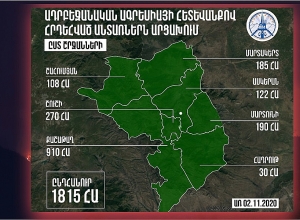 Не менее 1815 гектаров лесной территории Арцаха были подожжены Азербайджаном: Защитник прав человека