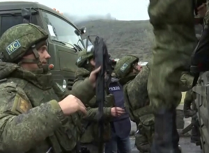 ՌԴ զինված ուժերի 15-րդ առանձին բրիգադի խաղաղապահների երթը՝ Գորիս-Ստեփանակերտ երթուղով 