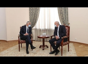 Փոխվարչապետ Մհեր Գրիգորյանը հանդիպում է ունեցել ՌԴ դեսպան Սերգեյ Կոպիրկինի հետ