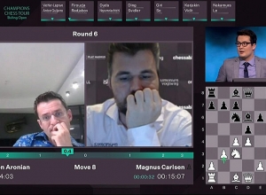 Skilling Open. Լևոն Արոնյանը 6-րդ տուրում ոչ-ոքի խաղաց աշխարհի չեմպիոն Մագնուս Կառլսենի հետ