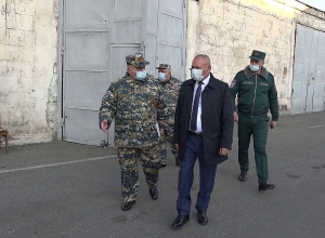 ԱԻ նախարարն աշխատանքային շրջայց է կատարել