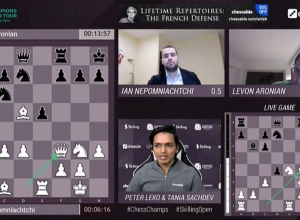 Լևոն Արոնյանը մրցումային 1-ին օրից հետո հաղթում է Յան Նեպոմնյաշրուն. Skilling Open