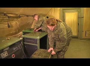 Ռուս խաղաղապահները ԼՂ-ում դաշտային հիվանդանոց են տեղակայել