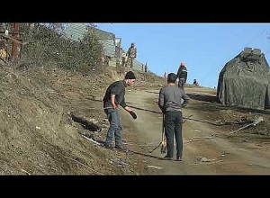 Разминирование местности и восстановление линий электропередач в Нагорном Карабахе