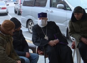 По настоянию Католикоса Гегам Манукян и другие прекратили голодовку