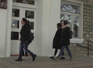 Возобновление учебного процесса в школе №8 в Степанакерте