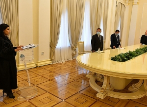 Դատավորի երդման արարողություն՝ նախագահական նստավայրում