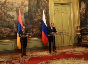ՀՀ և ՌԴ ԱԳ նախարարներ Արա Այվազյանի և Սերգեյ Լավրովի ասուլիսը