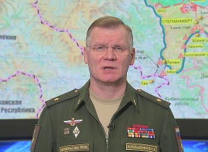 Брифинг официального представителя Минобороны России по ситуации в Нагорном Карабахе