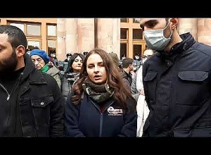 Ընդդիմության ակցիան Կառավարության մոտ