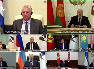 Ուղիղ.  Պուտինը,Լուկաշենկոն,Փաշինյանը`   ԵՏՄ ԲԽ նիստում