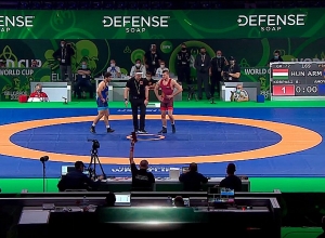 Մալխաս Ամոյանը՝ ըմբշամարտի աշխարհի արծաթե մեդալակիր