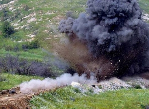 В Агдаме от взрыва мины погиб азербайджанский военнослужащий