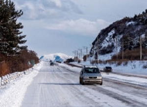 В Амасии и Ашоцке местами гололедица