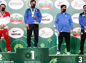 Հայ ըմբիշ Վազգեն Թևանյանի գոտեմարտը ճանաչվել է լավագույն, իսկ ադրբեջանցին բոյկոտել է մրցանակաբաշխությունը