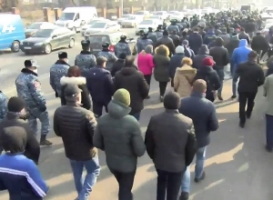 ՈՒՂԻՂ․ Բողոքի ակցիա Ազգային ժողովի դիմաց