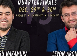 Ուղիղ. Լևոն Արոնյան - Հիկարու Նակամուրա. քառորդ եզրափակչի 2-րդ փուլի հանդիպումներ