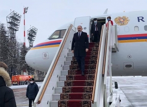 Никол Пашинян прибыл в Москву с рабочим визитом