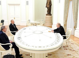 Путин, Алиев и Пашинян подписали в Москве совместное заявление