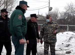 В Шираке возводятся здания для 2 пожарно-спасательных отрядов