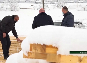 Թեթև կոնստրուկցիաներով փայտե տներ՝ պատերազմի հետևանքով անօթևան մնացած քաղաքացիների համար