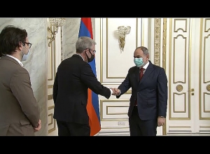 Նիկոլ Փաշինյանն ընդունել է Հայաստանում Շվեդիայի արտակարգ և լիազոր դեսպան Պատրիկ Սվենսոնին