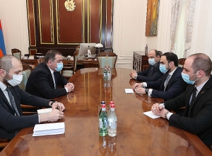 Тигран Авинян принял посла Грузии