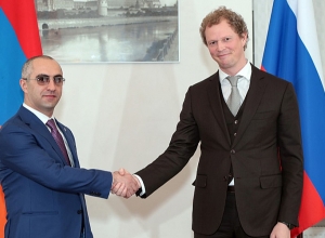 Председатель КГД Армении встретился с главой Федеральной налоговой службы Российской Федерации