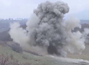 Работы по разминированию в Мартунинском районе продолжаются